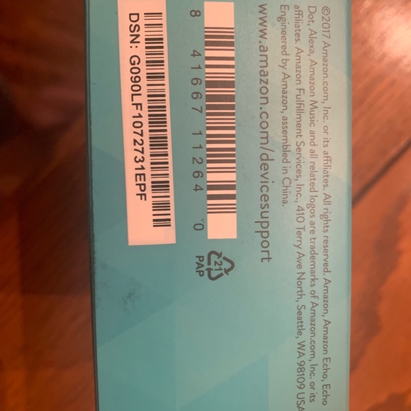 Brand new Echo Dot still in taped box. - Picture 3 of 4